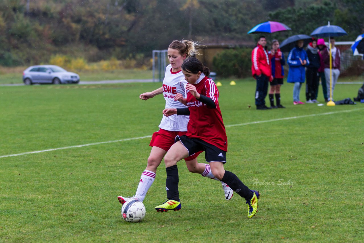 Bild 100 - B-Juniorinnen TuS Tensfeld - TSV Weddelbrook : Ergebnis: 3:1